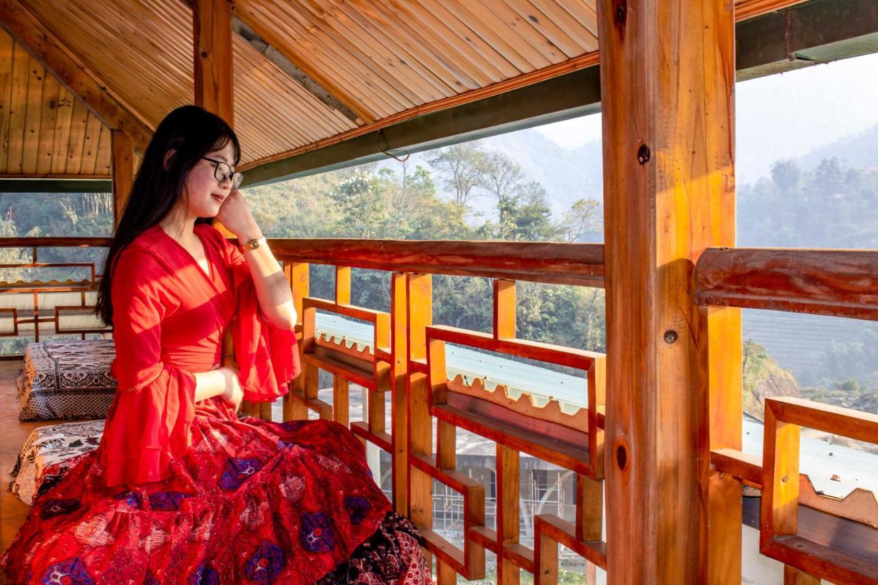 Sakura Homestay 萨帕 外观 照片